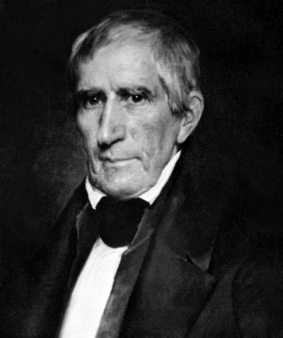 USA: William Henry Harrison (1773 Ð 1841) was the 9th President of the United States, serving from March 4, 1841 to April 4, 1841. Daguerrotype, 1850 copy of 1841 original
