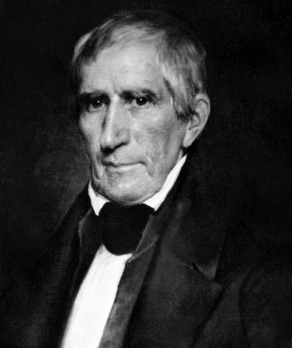 USA: William Henry Harrison (1773 Ð 1841) was the 9th President of the United States, serving from March 4, 1841 to April 4, 1841. Daguerrotype, 1850 copy of 1841 original