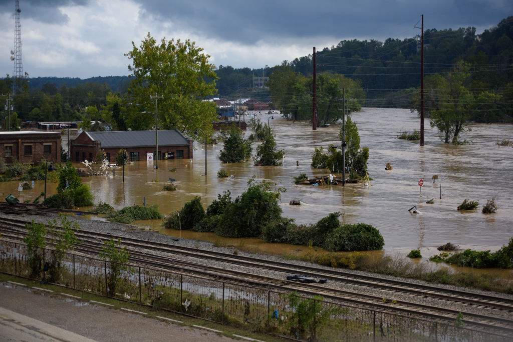 Hurricane Helene Causes Massive Flooding Across Swath Of Western North Carolina