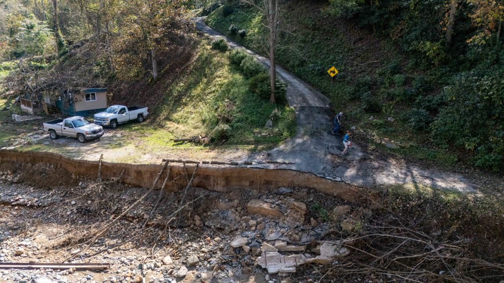 Storm Helene Causes Massive Flooding Across Swath Of Western North Carolina