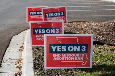 Doctors from Planned Parenthood and The Committee To Protect Healthcare and volunteers canvass in support of the state’s proposed ballot measure to legalize abortion.