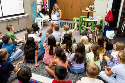 First day of school in California