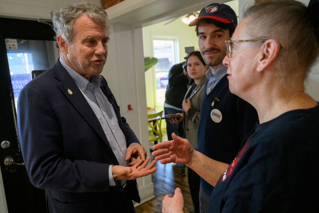 Sen. Sherrod Brown Campaigns For Reelection In Ohio