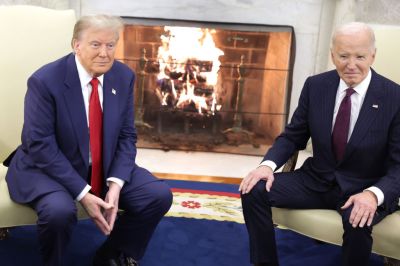 President-Elect Donald Trump Meets With Biden, Congressional Leaders In Washington