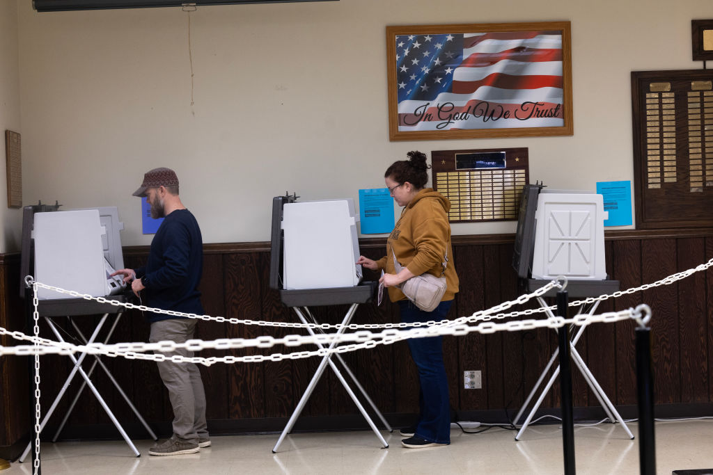 Early Voters Go To The Polls In Wisconsin