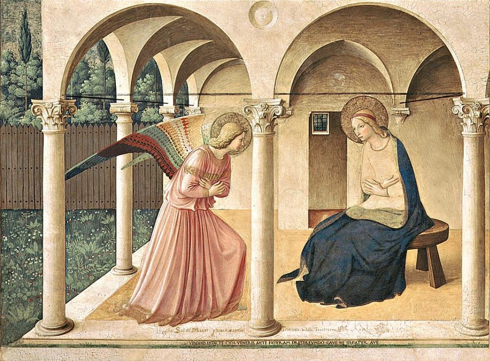  Fra Angelico's "Annunciation."