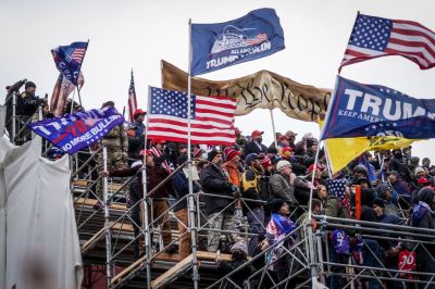 Trump Supporters Hold "Stop The Steal" Rally In DC Amid Ratification Of Presidential Election