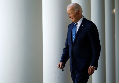 President Biden Delivers Remarks In The Rose Garden