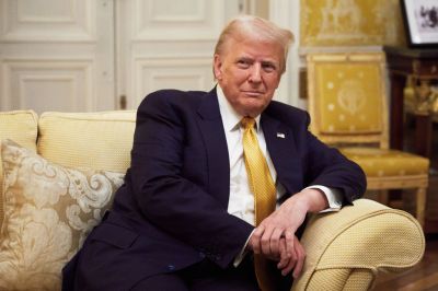 President-Elect Donald Trump Meets Prince William In Paris Ahead Of Notre-Dame Reopening
