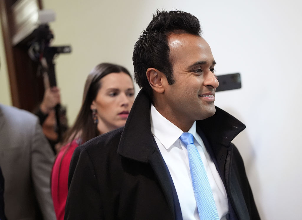 Elon Musk And Vivek Ramaswamy Visit Capitol Hill