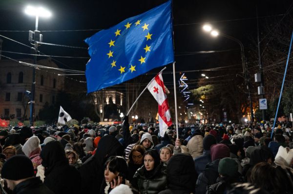 Featured image for post: Georgian Protests Continue in the Face of Government Crackdown