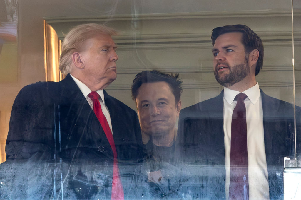 President-Elect Donald Trump Watches Army-Navy Football Game