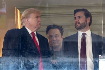 President-Elect Donald Trump Watches Army-Navy Football Game