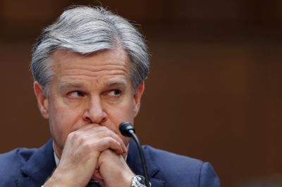 FBI Director Wray Appears In Senate Judiciary Hearing