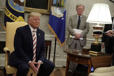 President Donald Trump Meets With Romanian President Klaus Iohannis At The White House