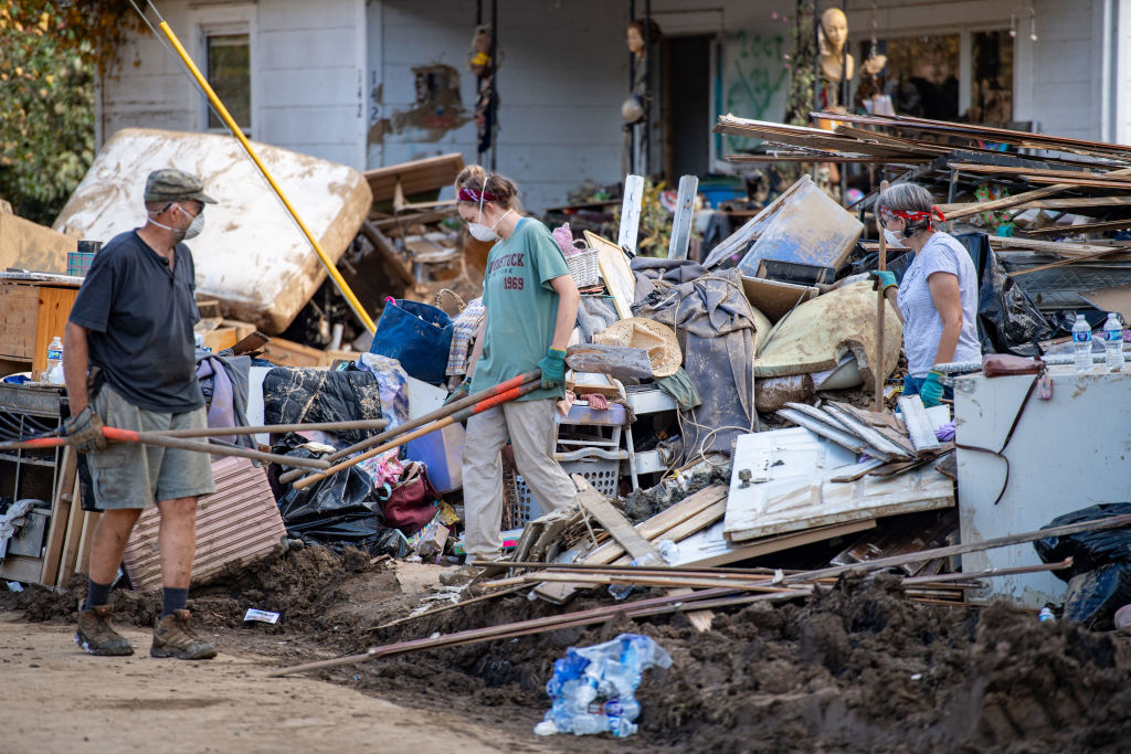 Storm Helene Causes Massive Flooding Across Swath Of Western North Carolina