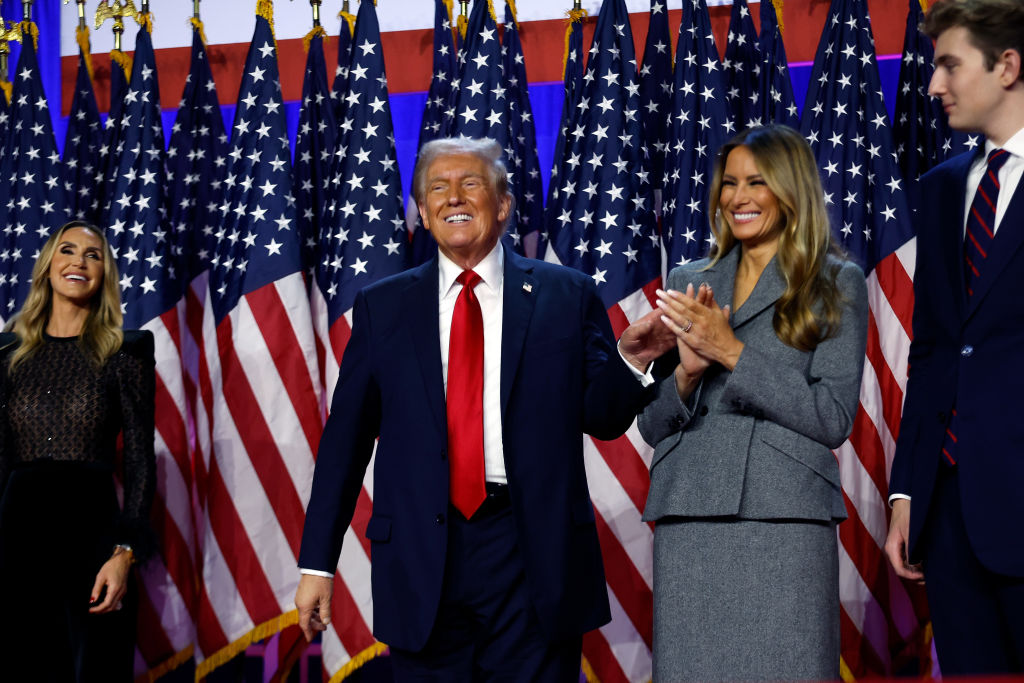 Republican Presidential Nominee Donald Trump Holds Election Night Event In West Palm Beach
