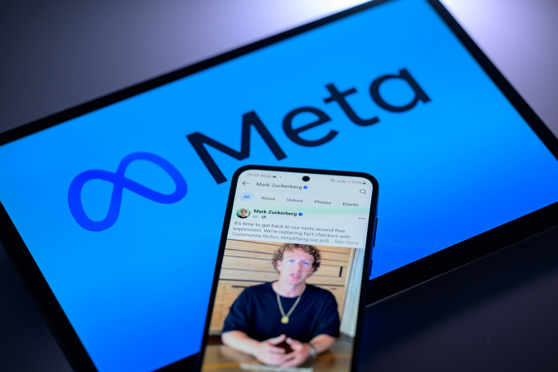 Meta – Mark Zuckerberg – Photo Illustration