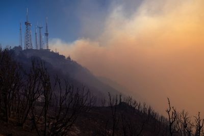 Powerful Winds Fuel Multiple Fires Across Los Angeles Area