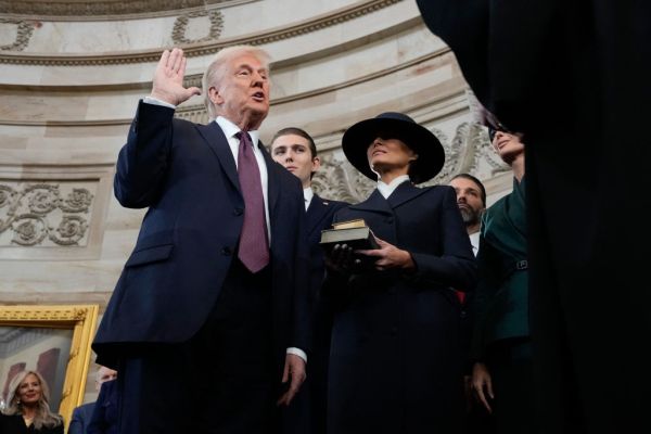 Featured image for post: Trump Sworn in as 47th President