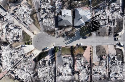Powerful Winds Fuel Multiple Fires Across Los Angeles Area