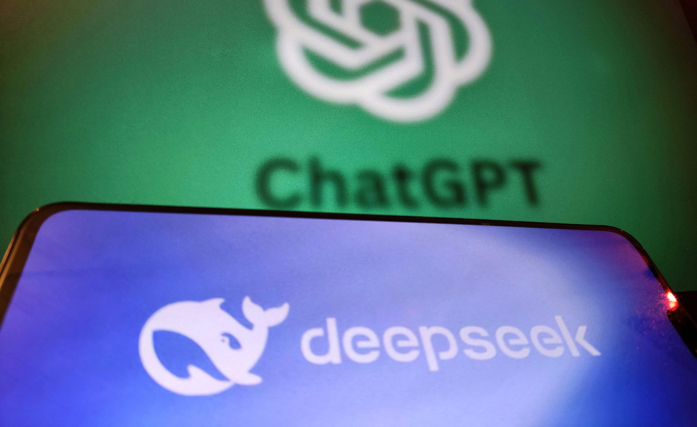Illustration DeepSeek ChatGPT