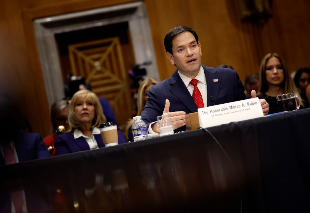 Senate Holds Confirmation Hearing For Secretary Of State Nominee Marco Rubio