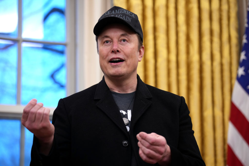 Elon Musk Joins President Trump For Signing Executive Orders In The Oval Office