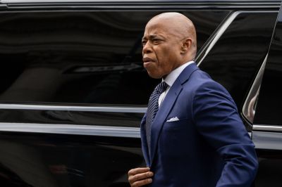NYC Mayor Adams Attends Court Hearing On DOJ Motion To Drop Corruption Charges