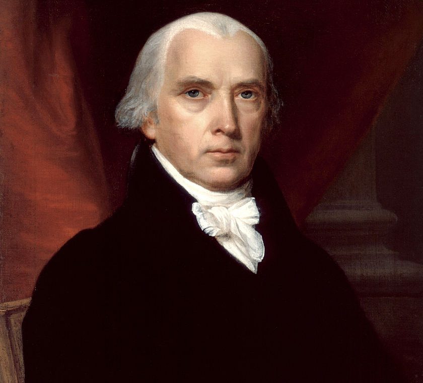 Portrait Of James Madison