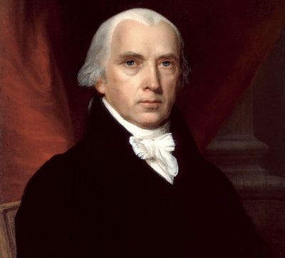 Portrait Of James Madison