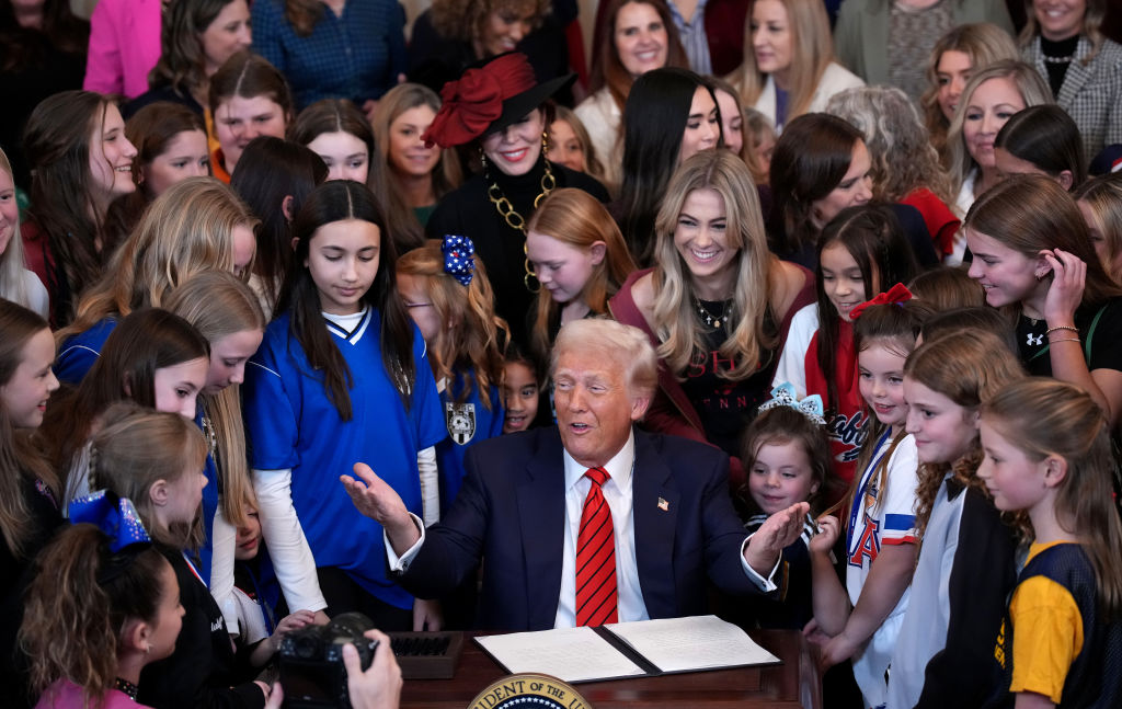 President Trump Signs No Men In Women’s Sports Executive Order
