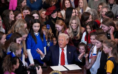 President Trump Signs No Men In Women’s Sports Executive Order