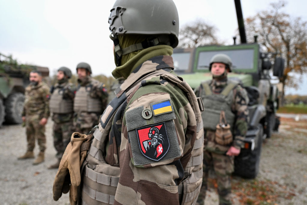FRANCE-UKRAINE-MILITARY-TRAINING