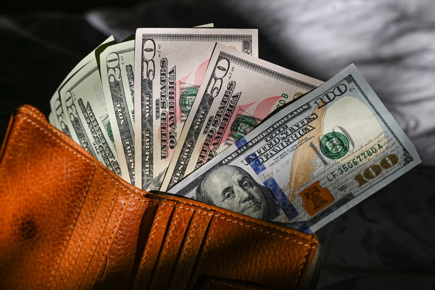 International Currencies In Hand  Financial Illustrations