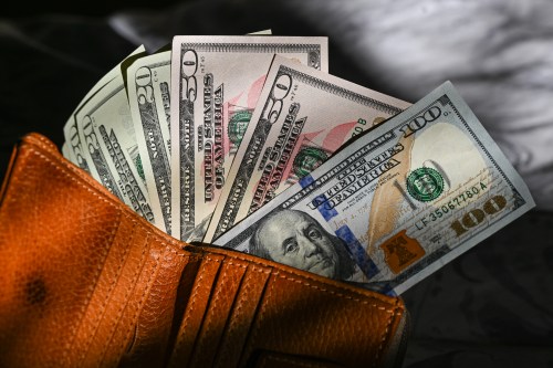 International Currencies In Hand  Financial Illustrations