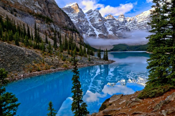 Photo of Banff National Park in Alberta, Canada, by David Wirzba via Unsplash.