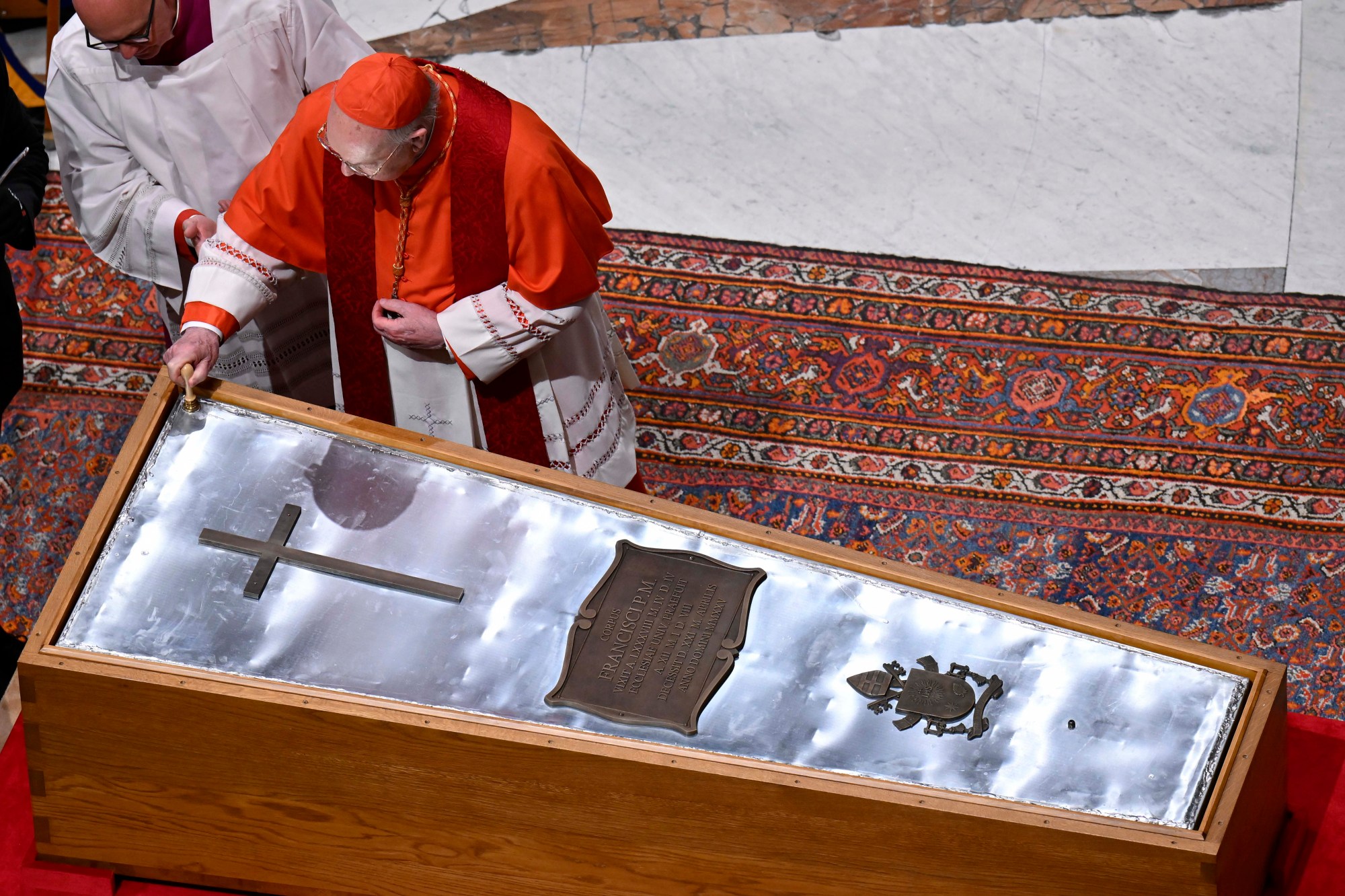 Pope Francis Lies In State For Final Day As Vatican Prepares For Funeral