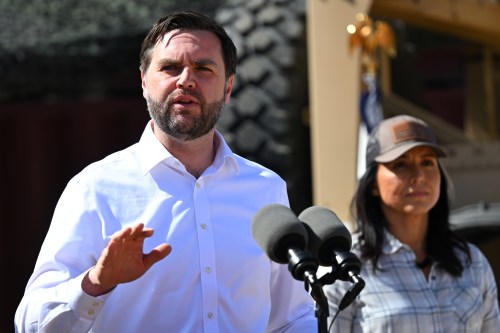 Vice President JD Vance Visits The Border In Eagle Pass, Texas