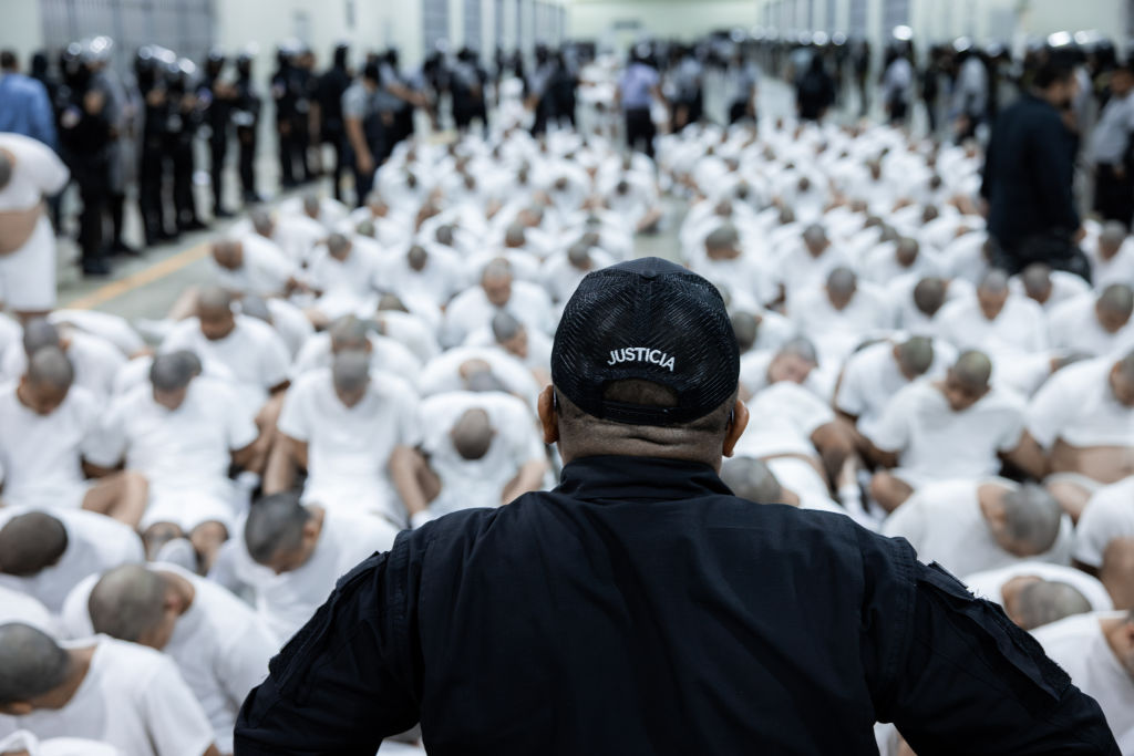 US deports over 250 alleged gang members to El Salvador’s mega-prison