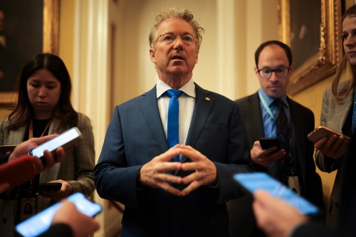 Senate Lawmakers Speak To The Press Following Their Weekly Policy Luncheons