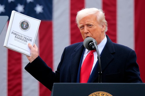 President Trump Holds “Make America Wealthy Again Event” In White House Rose Garden