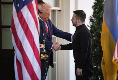 President Trump Hosts Ukrainian President Zelenskyy At The White House