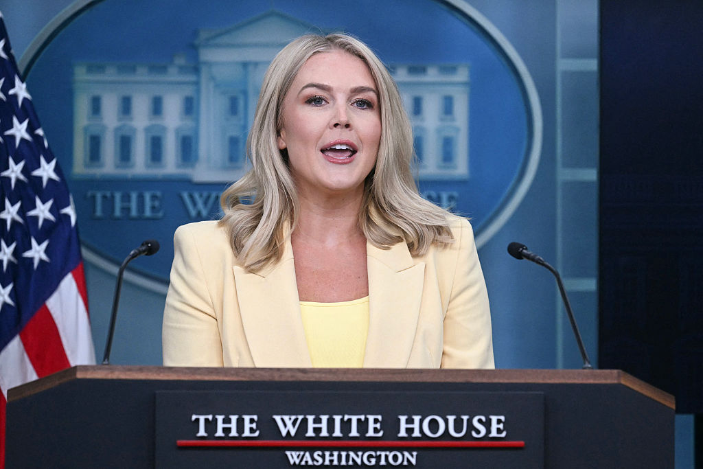 US-POLITICS-LEAVITT-BRIEFING