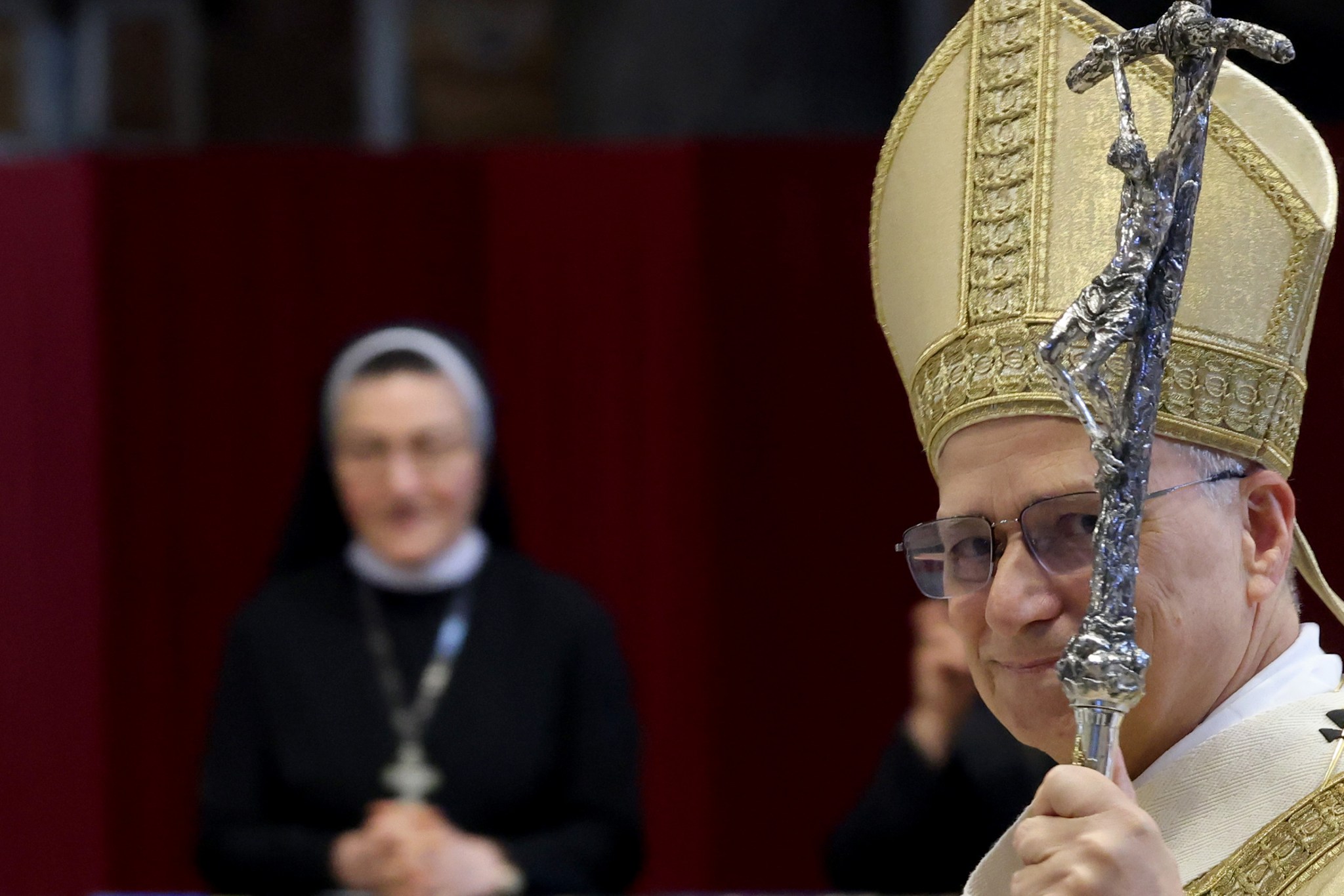 Pope Leo XIV presides over Holy Mass with presbyteral ordinations at St. Peter's Basilica on May 31, 2025, in Vatican City. (Photo by Franco Origlia/Getty Images)
