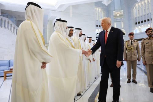 President Trump Makes First Middle East Trip Of His Second Term