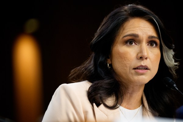 Director of National Intelligence Tulsi Gabbard speaks during a Senate Committee on Intelligence Hearing on March 25, 2025, in Washington, D.C. (Photo by Andrew Harnik/Getty Images)