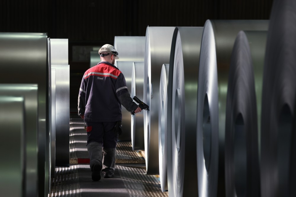 Thyssenkrupp Steel Plant As Trump Tariffs Disrupt Global Markets