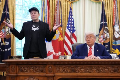 President Trump Holds Press Conference With Elon Musk in White House’s Oval Office