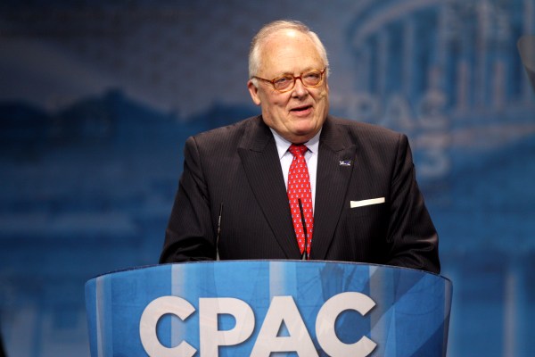 Ed Feulner (Photograph from Wikimedia Commons)